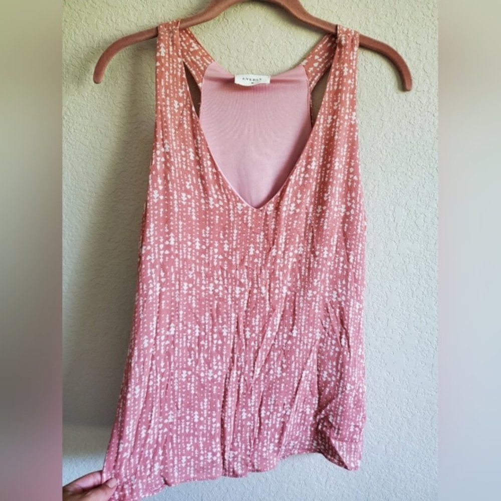 Everly print tank top